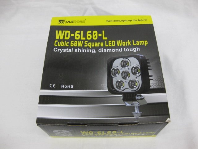 ★h☆☆未使用　OLEDONE　ハイスペック LED作業灯　WD-6L60-L