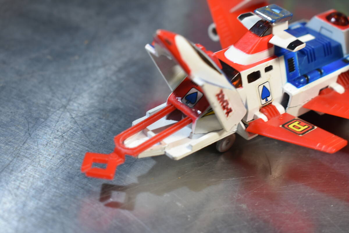 Qr068 Vtg Rare POPY Popinika J.A.K. Q.Dengekitai SKYACE Chogokin PB-18 ポピー ポピニカ ジャッカー電撃隊 スカイエース 超合金 *80