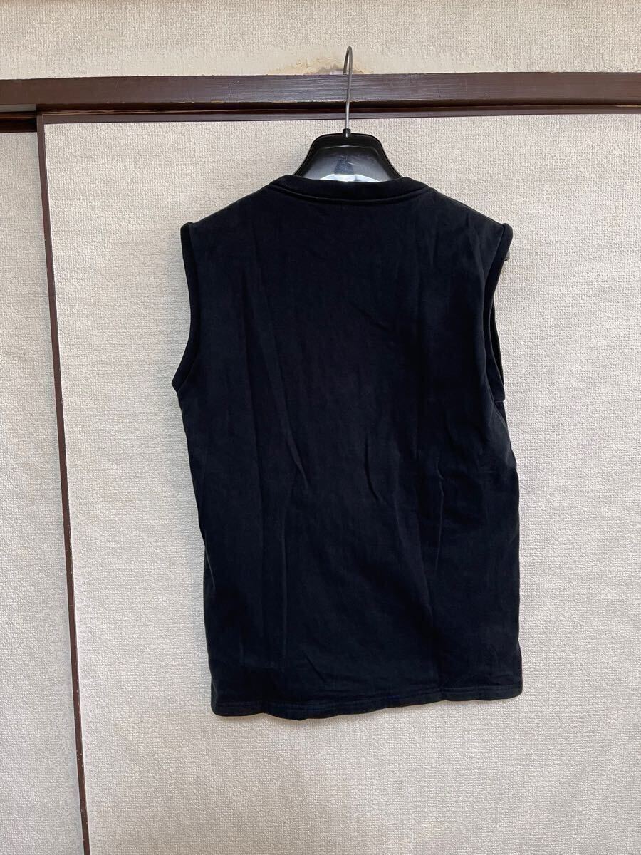 [ letter pack почтовый сервис плюс соответствует ]NUMBER NINE Number Nine TANK TOP майка ROCK\'N ROLL SUICIDE NO SLEEVE TEE BLACK черный чёрный цвет 
