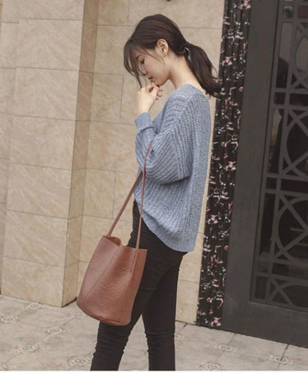 ショルダーバッグ　手提げバッグ　レディース　高品質(zhì)　黒　鞄　おしゃれ　かばん　小物入れ　新品