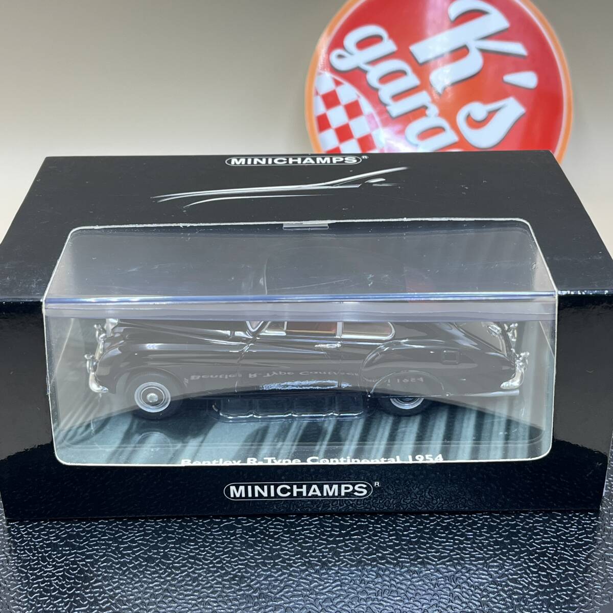 1/43 ミニチャンプス 436139420 ベントレー Rタイプ コンチネンタル 1954 ブラック MINICHAMPS BENTLEY R-TYPE CONTINENTAL BLACK
