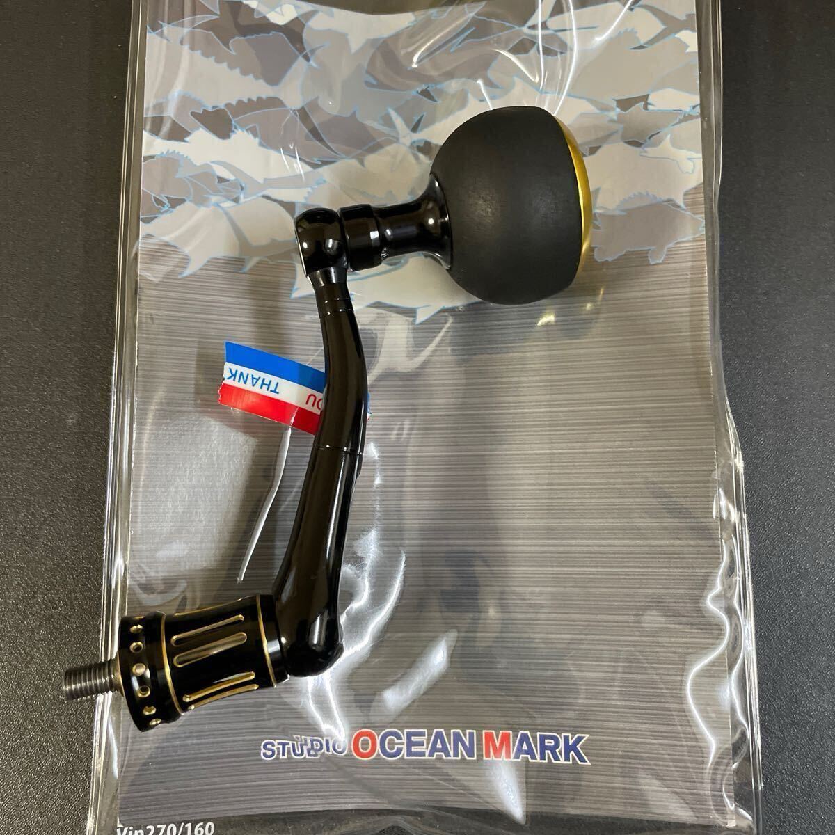 STUDIO OceanMark NOLIMITS カスタムハンドル 19SW14000/8000 AG45-BG/L (21) シマノ ステラ ツインパワー 左ハンドルオーシャンマーク