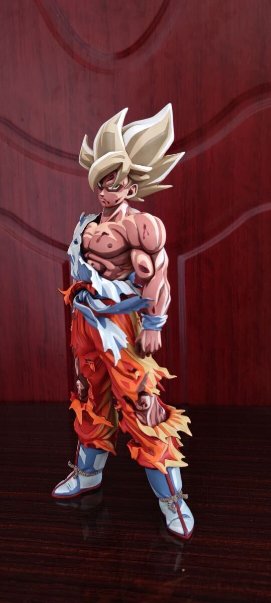 ドラゴンボールフィギュア 伝説の超サイヤ人 孫悟空 リペイント ドラゴンボールフィギュア 伝説の超サイヤ人 孫悟空 リペイント