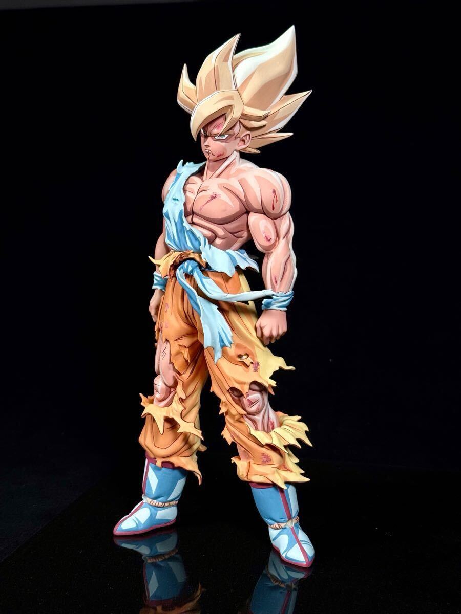 ドラゴンボールフィギュア 伝説の超サイヤ人 孫悟空 リペイント ドラゴンボールフィギュア 伝説の超サイヤ人 孫悟空 リペイント