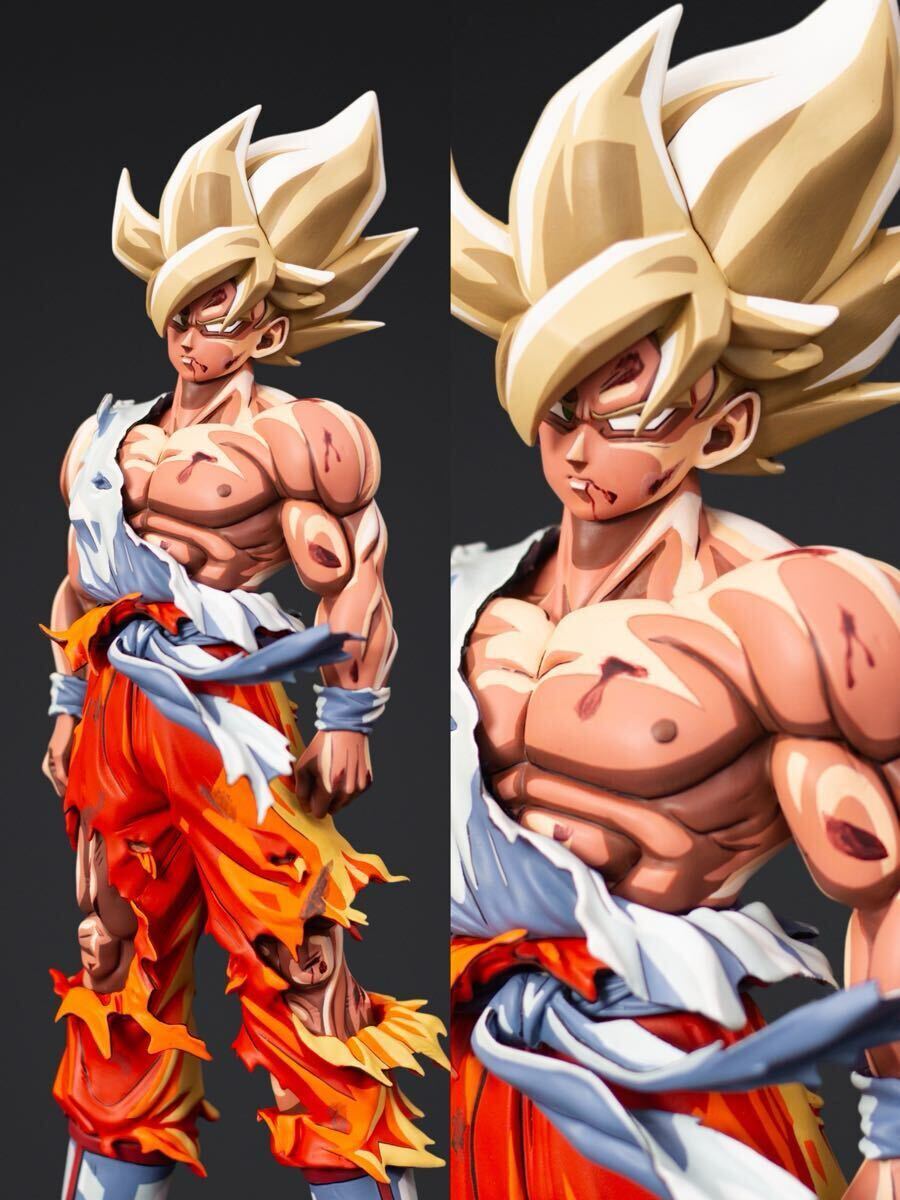 ドラゴンボールフィギュア 伝説の超サイヤ人 孫悟空 リペイント ドラゴンボールフィギュア 伝説の超サイヤ人 孫悟空 リペイント