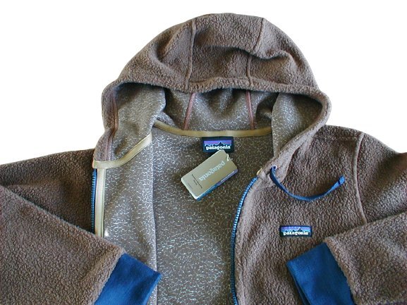 ■未使用■【新品L】パタゴニア W’s シアーリング・フーディ ■ Patagonia ダウン Beer Bottle Brown (BBTN)