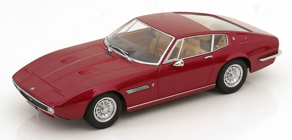 ＜予約品＞　KK scale 1/18 Maserati Ghibli Coupe 1969　レッドメタリック　ダイキャスト製　マセラティ　ギブリ　ミニカー
