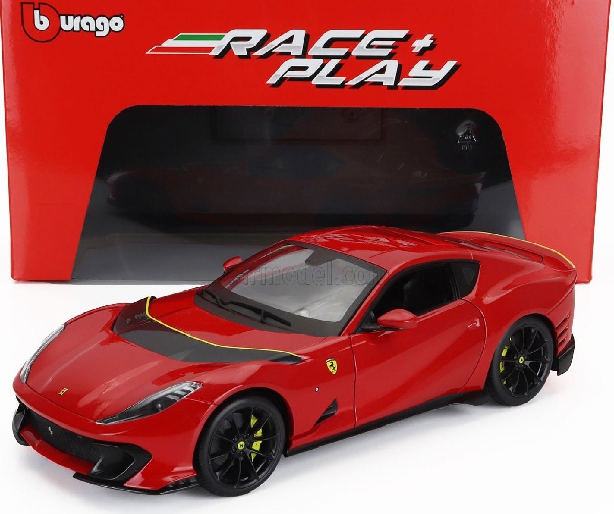 ＜予約品＞　Burago 1/18 Ferrari 812 Competizione Rosso corsa　フェラーリ　ブラーゴ