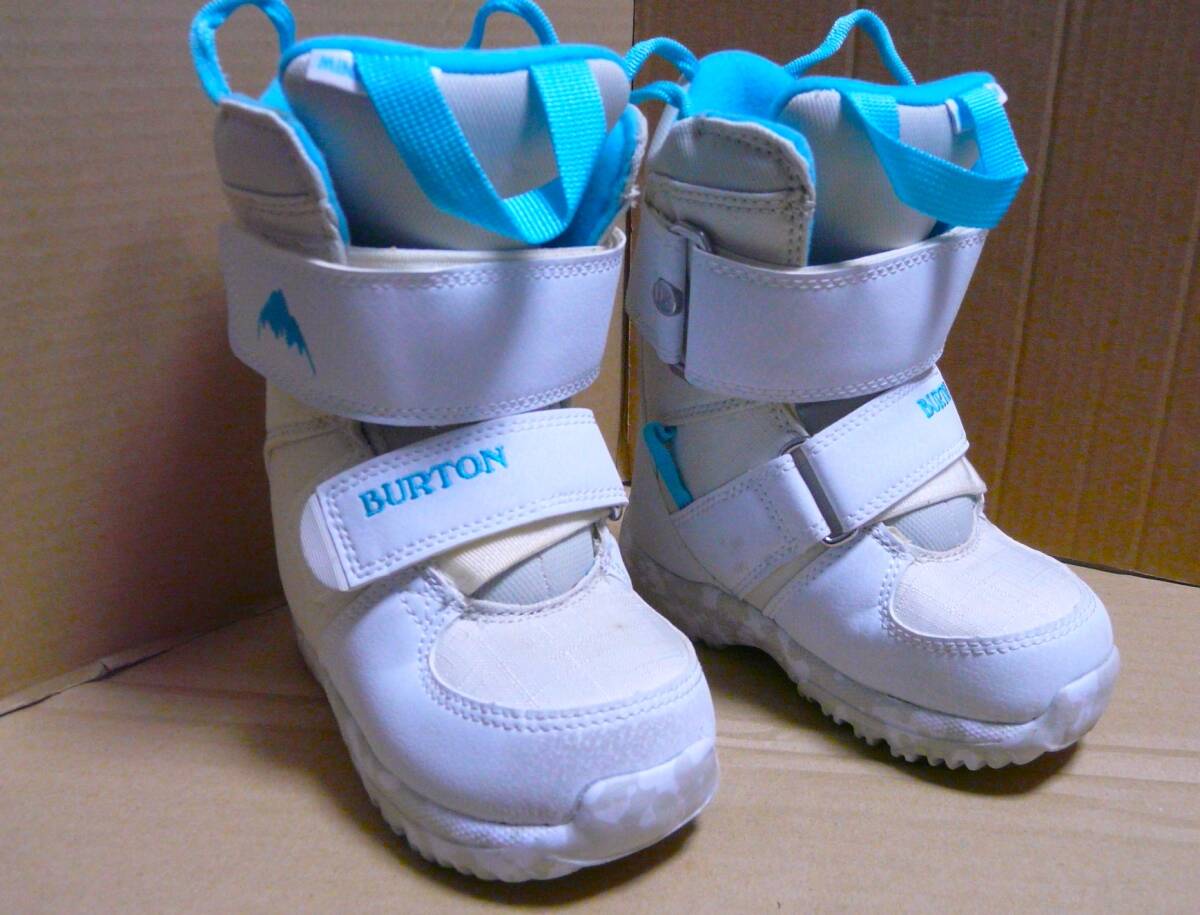 高質 KIDS GROM MINI バートン BURTON 送料無料 14.5cm used スノーボードブーツ 14.5cm