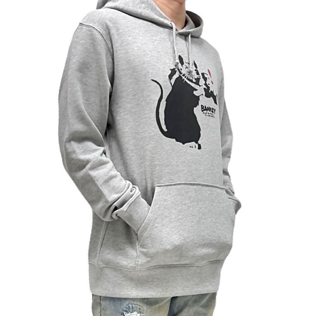 新品 BANKSY バンクシー ネズミ マウス カメラマン ビックリ