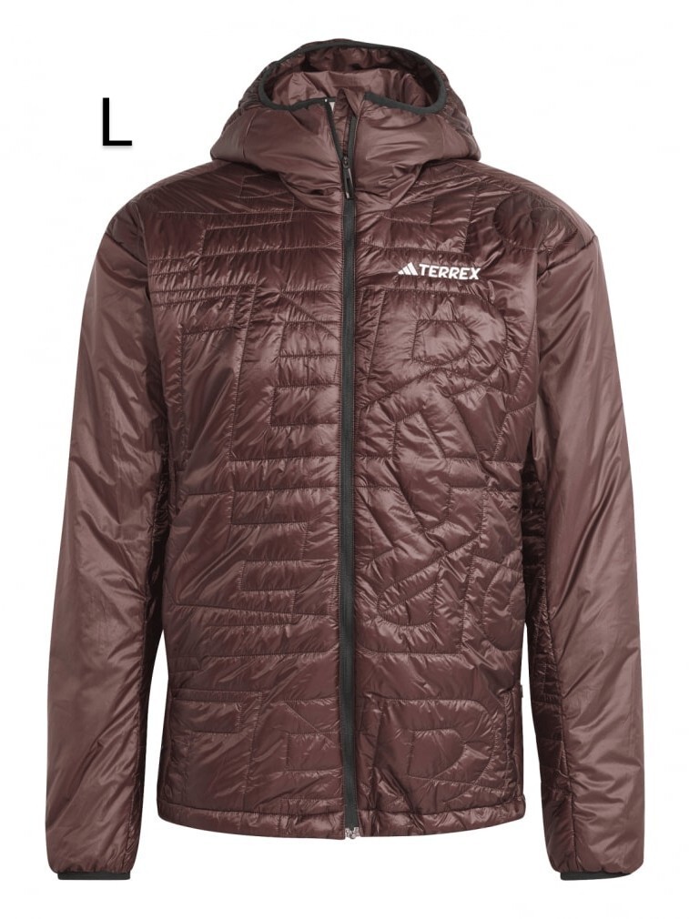 adidas アディダス/TERREX XPERIOR VARILITEインサレーションパデッドジャケット ブラウン L(IB4231 SHABRN)定価28000+税