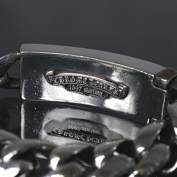 CHROME HEARTS 銀座店 クロムハーツ フローラルクロス IDブレス パヴェダイヤ クラシックチェーン 10リンク SV925 97380