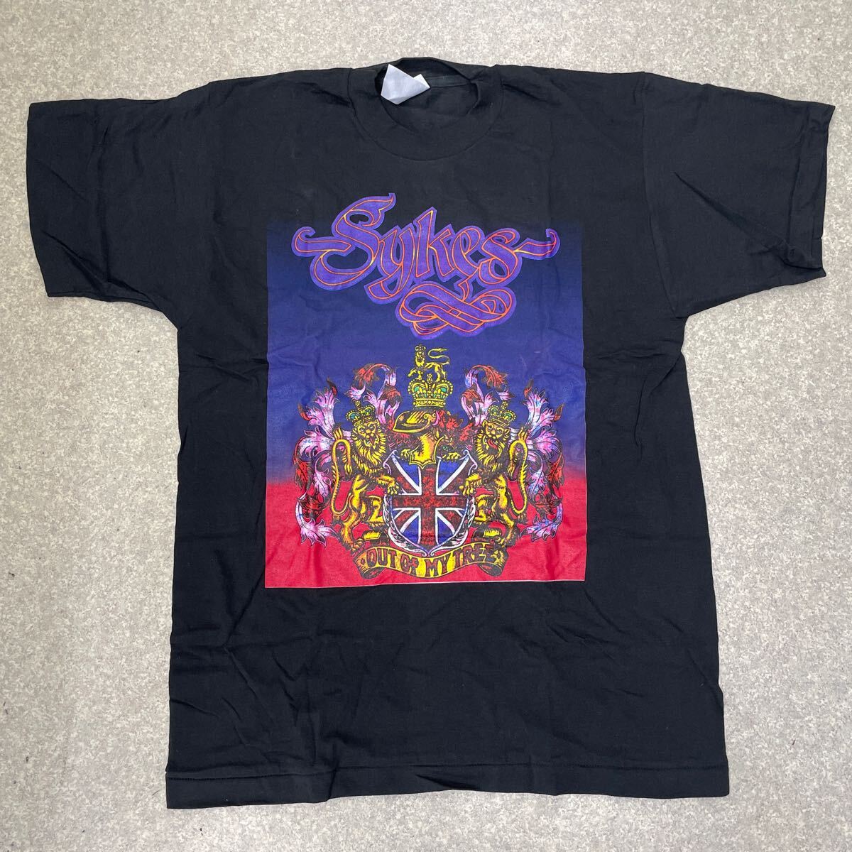 ヴィンテージ　VINTAGE サイクス　Sykes OUT OF MY TREE TOUR JAPAN 1995 Tシャツ L