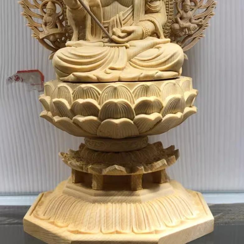 新作 総檜材 仏教工芸品 木彫仏教 精密彫刻 極上品 仏師で仕上げ 新作 総檜材 仏教工芸品 木彫仏教 精密彫刻 極上品 仏師で仕上げ