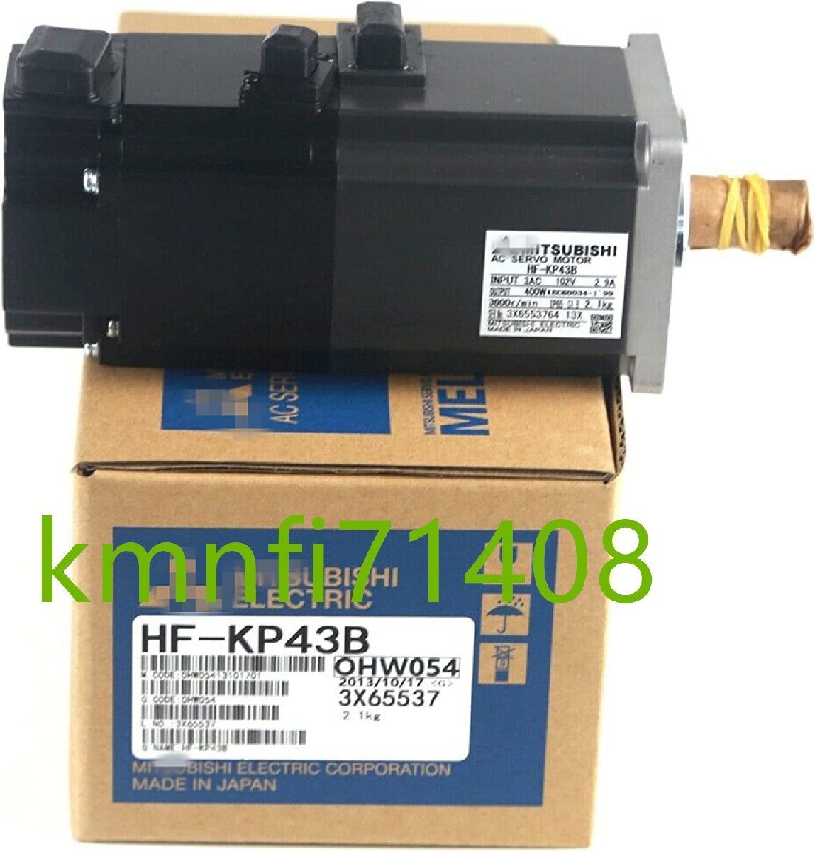 【新品★Ｔ番号適格請求書/領収書】三菱電機 HF-KP43B サーボモーター ★６ヶ月保証