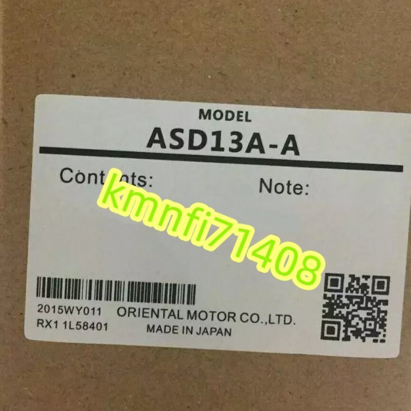 【新品★Ｔ番号適格請求書/領収書】Orientalmotor　ASD13A-A 【６ヶ月保証】