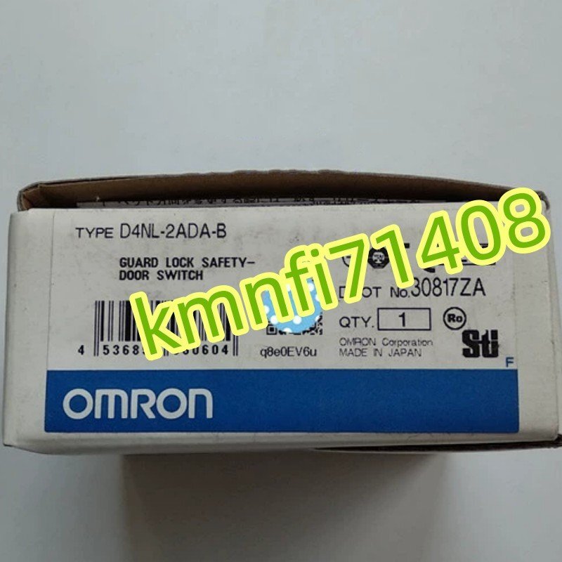 【新品★Ｔ番号適格請求書/領収書】オムロン　D4NL-2ADA-B 小形電磁ロック セーフティドアスイッチ　【６か月安心保証】