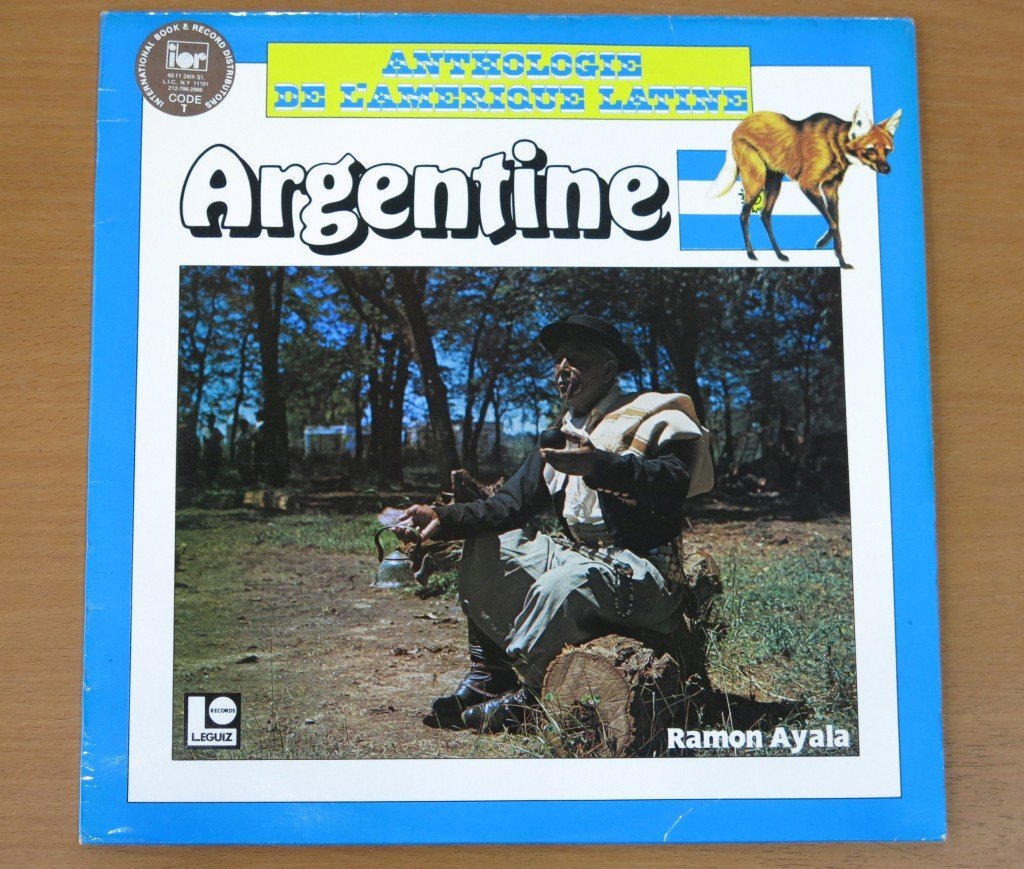 LP ANTHOLOGIE DE L'AMERIQUE LATINE Argentine Ramon Ayala 67 263 輸入盤 中古品 (レコード ラモン・アジャラ)