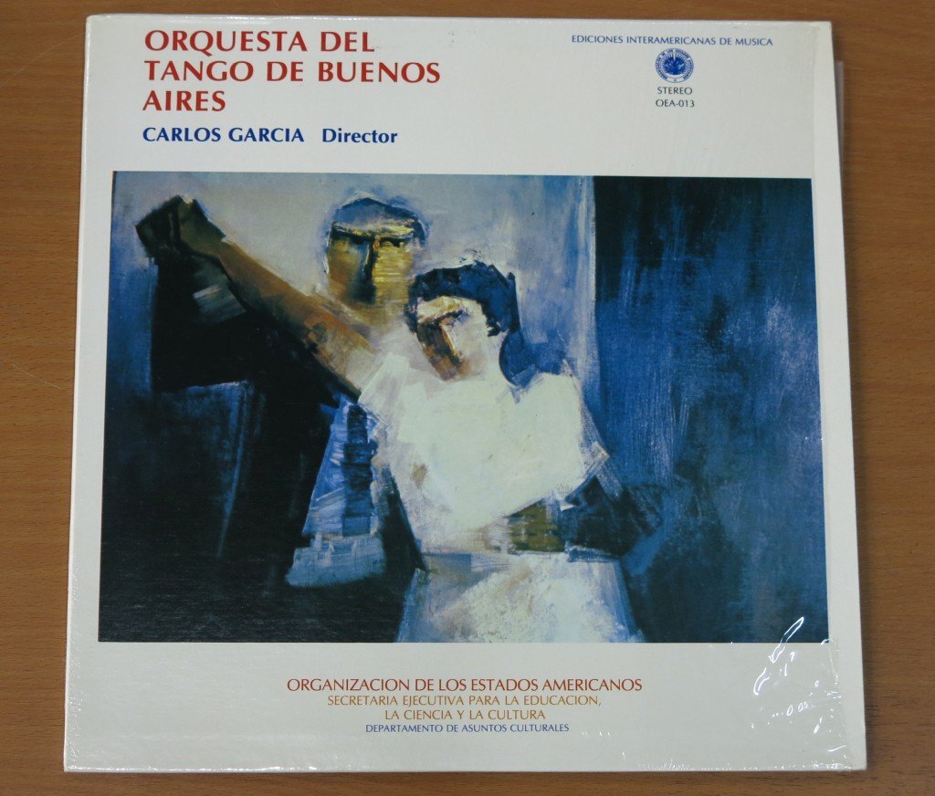 LP ORQUESTA DEL TANGO DE BUENOS AIRES CARLOS GARCIA Director OEA-013 輸入盤 中古品 (レコード カルロス・ガルシア)