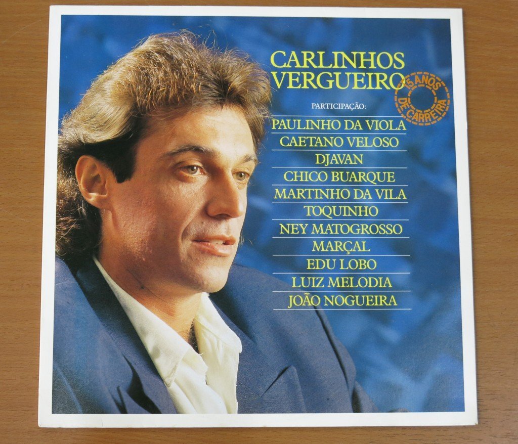 LP CARLINHOS VERGUEIRO 15 ANOS DE CARREIRA 837 582-1 輸入盤 中古品 (レコード カルリーニョス・ベルゲイロ)