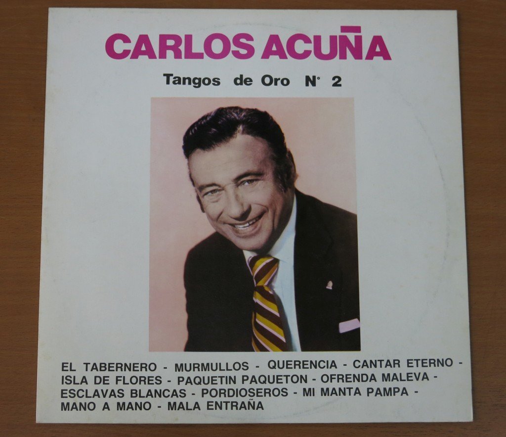 LP CARLOS ACUNA Tangos de Oro Numero.2 輸入盤 中古品 (レコード カルロス・アクーニャ)