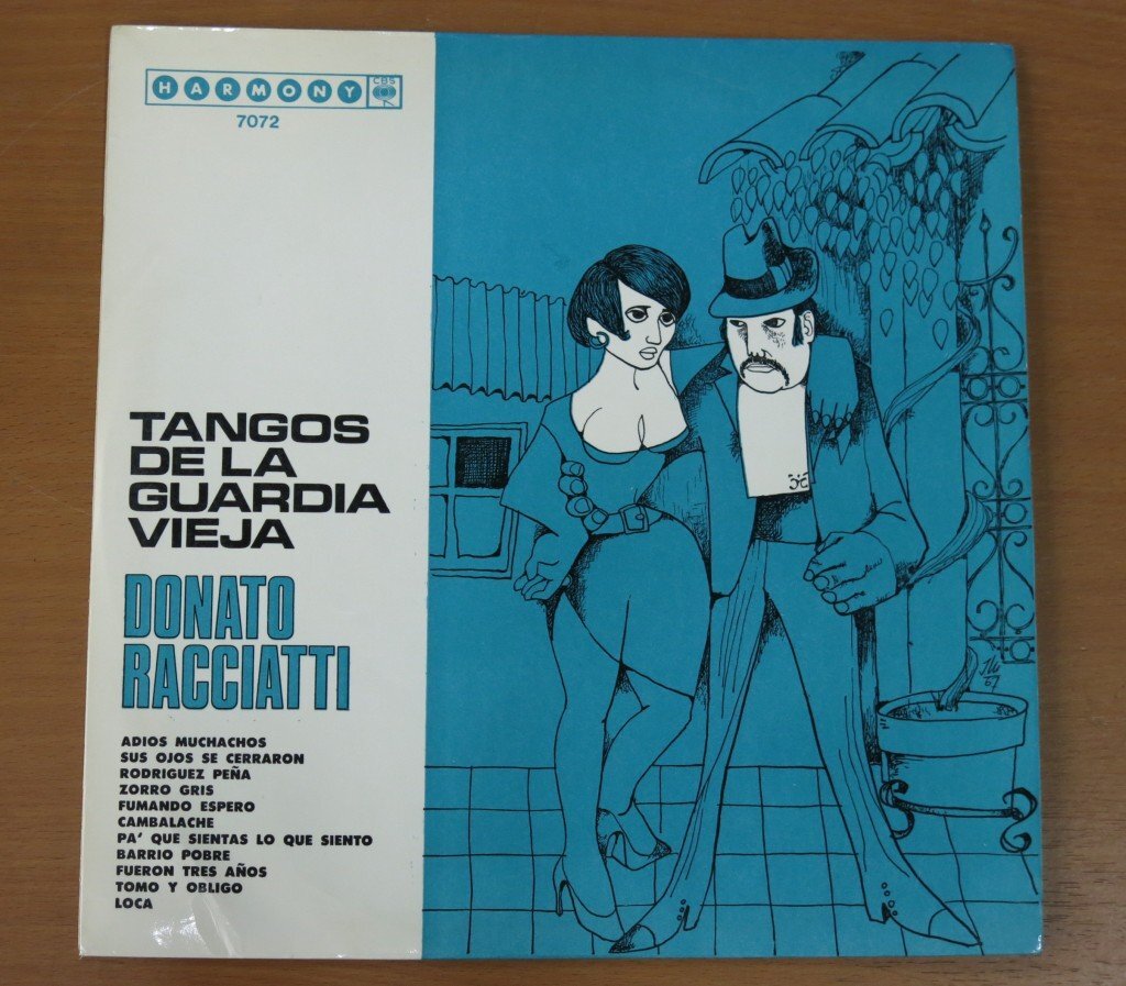 LP TANGOS DE LA GUARDIA VIEJA DONATO RACCIATTI 7072 輸入盤 中古品 (レコード ドナート・ラシアッティ)