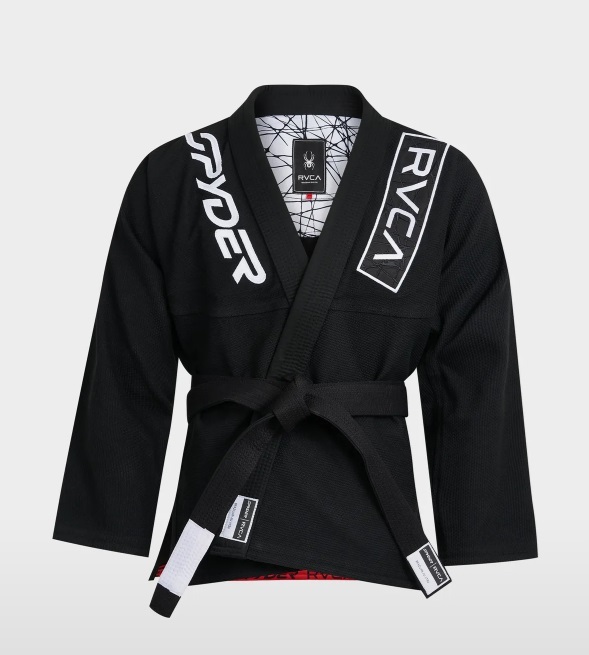 新品) (限定販)SPIDER X RVCA コラボレーション 柔術着 新品) (限定販)SPIDER X RVCA コラボレーション 柔術着