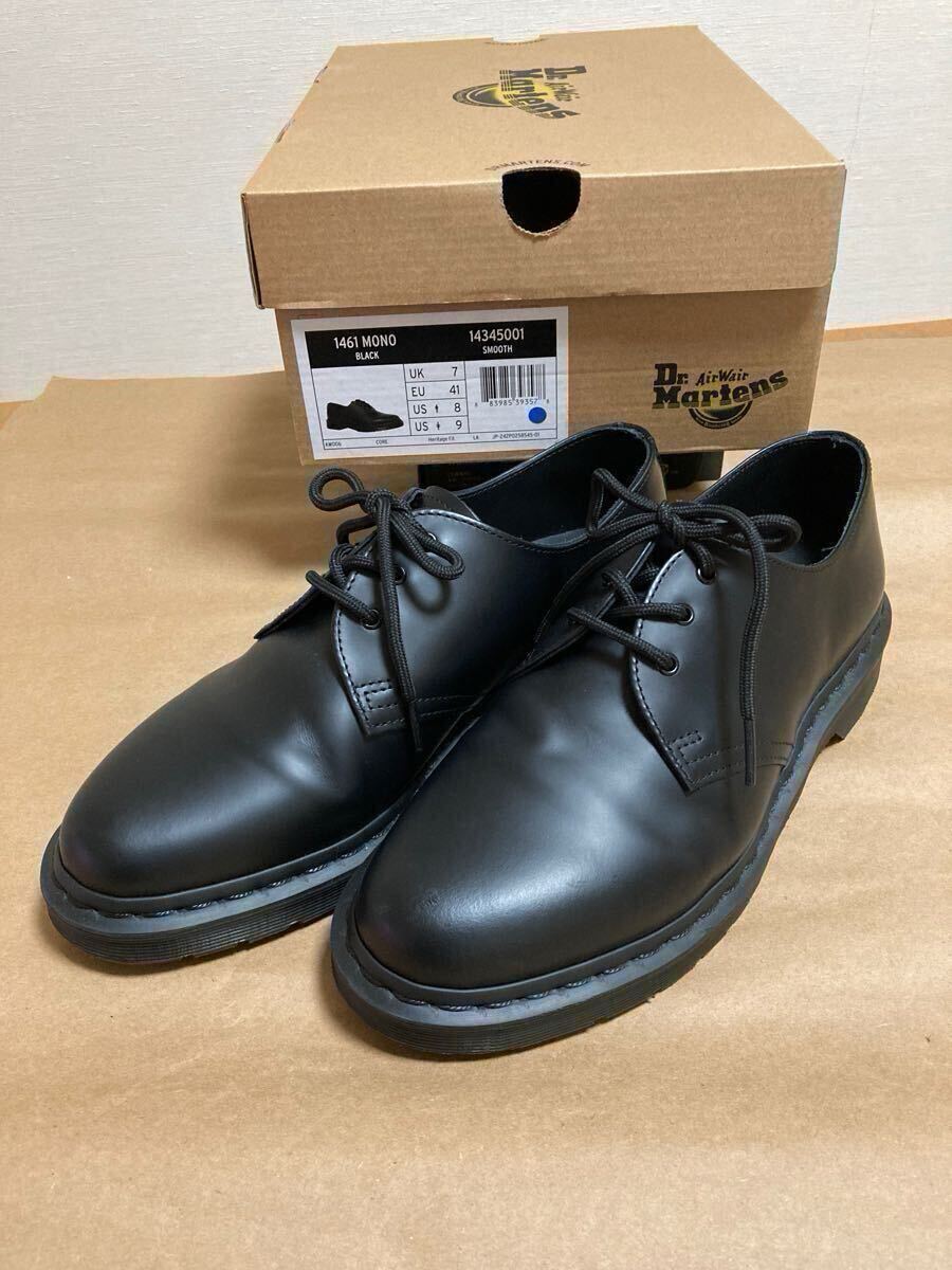 今日だけ値下げ】✚ドクターマーチン☆✨MONO✚UK7【USED】3 今日だけ値下げ】✚ドクターマーチン☆✨MONO✚UK7【USED】3