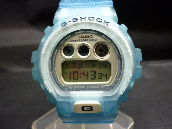 CASIO G-SHOCK DW-6900 1289 наручные часы WCCS цифровой кварц World Coral-Reef Conservation Society износ o Pola голубой Casio 