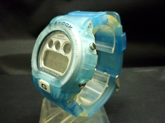 CASIO G-SHOCK DW-6900 1289 наручные часы WCCS цифровой кварц World Coral-Reef Conservation Society износ o Pola голубой Casio 