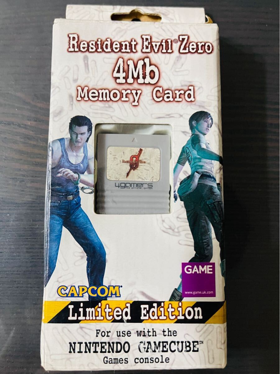 バイオハザードゼロ 限定版 4MB ニンテンドーゲームキューブ メモリーカードResident Evil Zero Memory Card Limited Edition