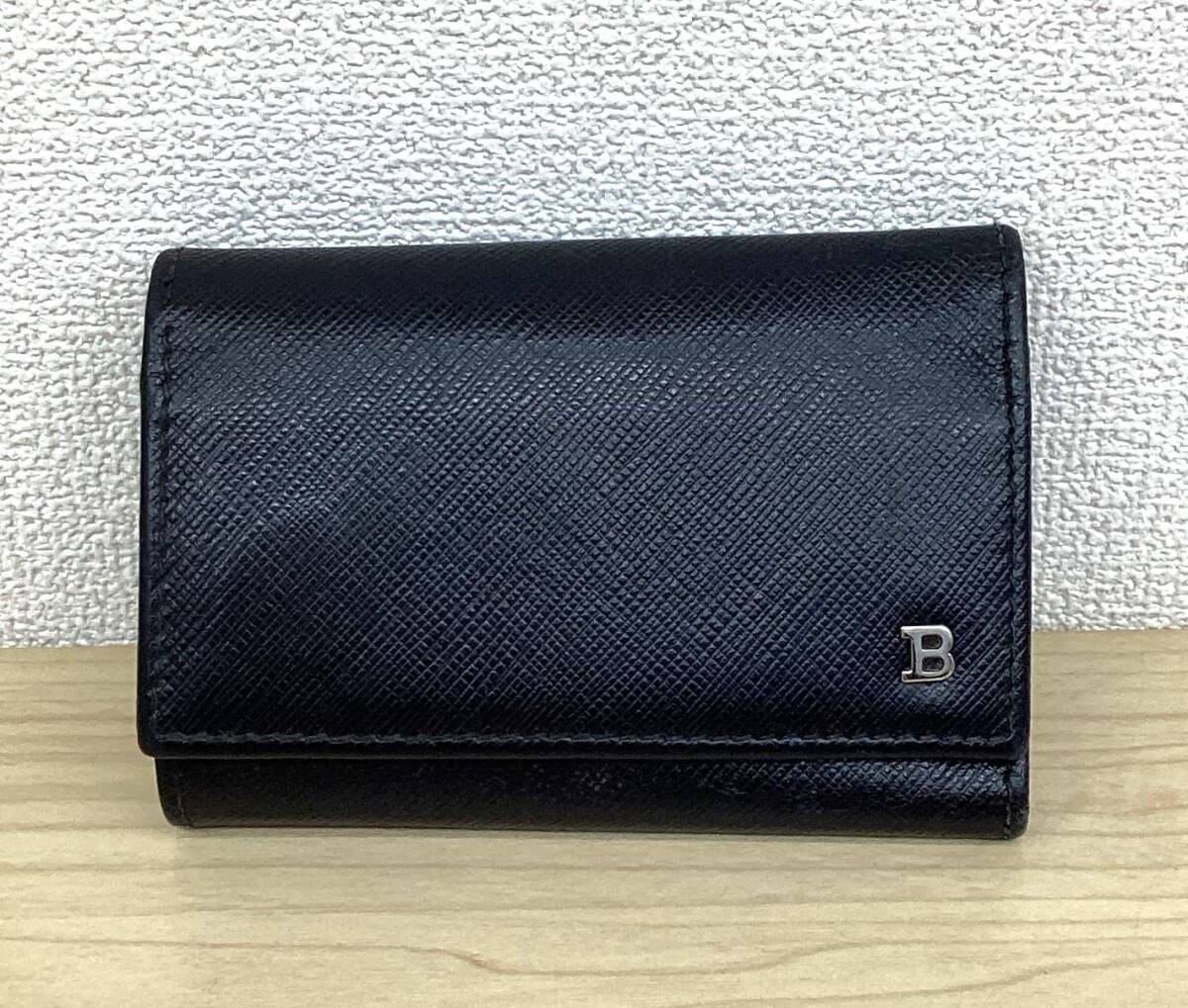 BALLY バリー　キーケース 6連 レザー ブラック kyid12621K
