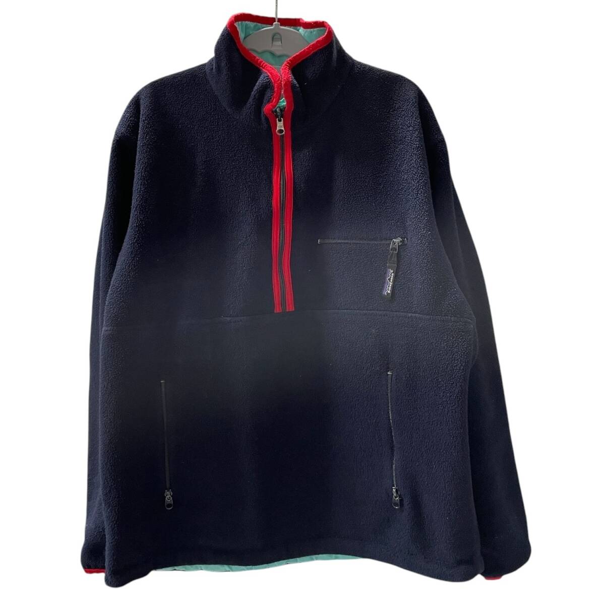 ◆中古品◆ パタゴニア Patagonia グリセードプルオーバー M 29351F0 リバーシブル ナイロン×フリース ブルー系 /ネイビー系 V81082ND