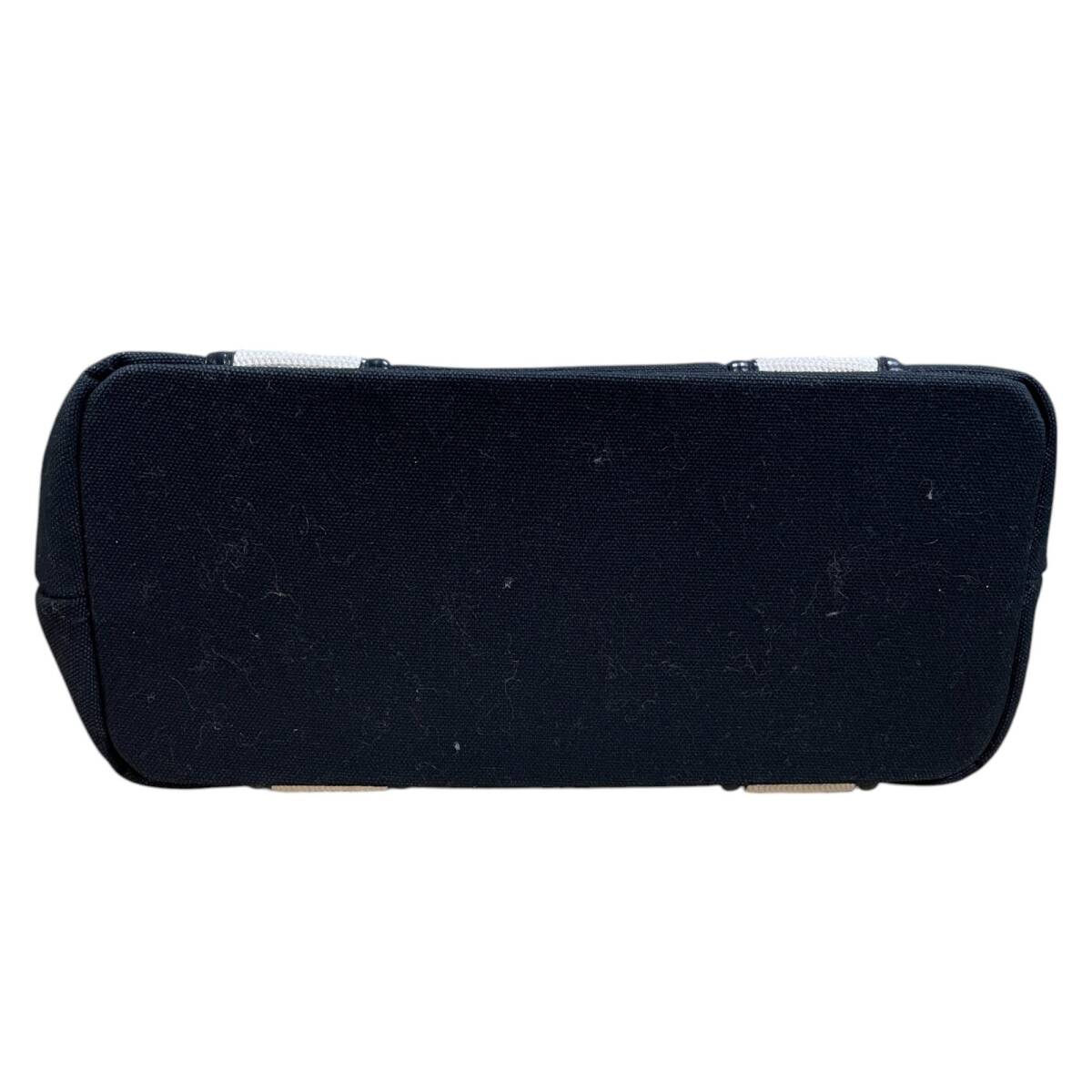 ◆中古品◆ SNIDEL スナイデル ロゴバンブーバッグ SWGB231635 2WAY トートバッグ ショルダーバッグ ブラック V80773ND_画像4