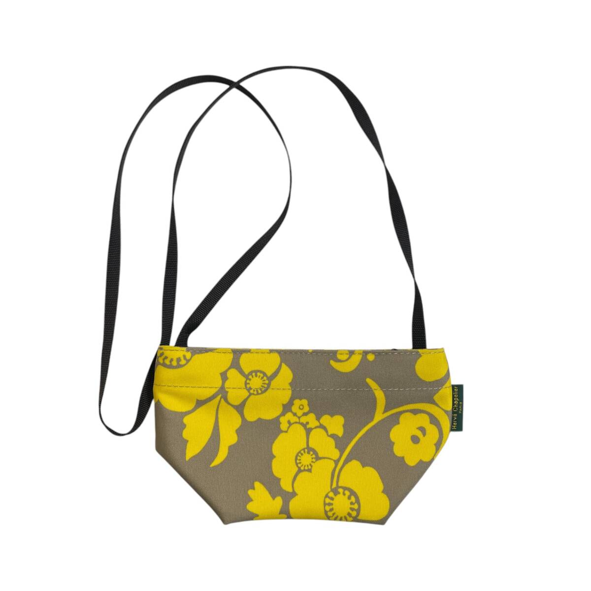 ◆未使用品◆ Herve Chapelier エルベシャプリエ 1927F ナイロン舟型ショルダーバッグ XS ブラウン系×イエロー系 V81309NA