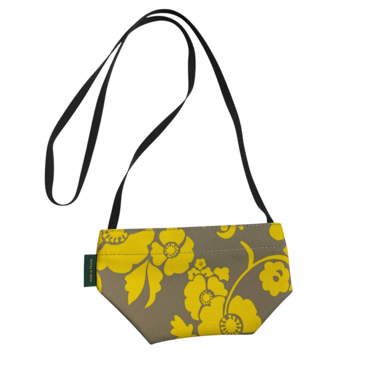 ◆未使用品◆ Herve Chapelier エルベシャプリエ 1927F ナイロン舟型ショルダーバッグ XS ブラウン系×イエロー系 V81309NA