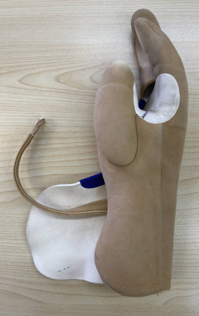 美品】弓道 弓懸 ゆがけ 三つ掛け 弓道具 弓具 加藤弓具 廉 れん