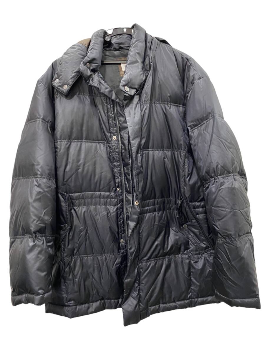 SIMPLE LIFE シンプルライフ ダウンジャケット LLサイズ フード付き ブラック 中古 SKD3541