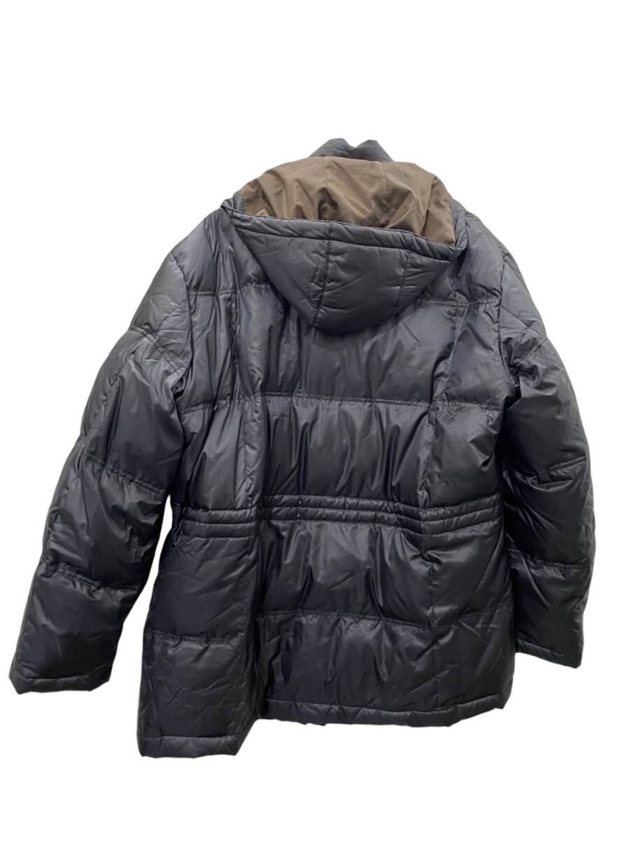 SIMPLE LIFE シンプルライフ ダウンジャケット LLサイズ フード付き ブラック 中古 SKD3541