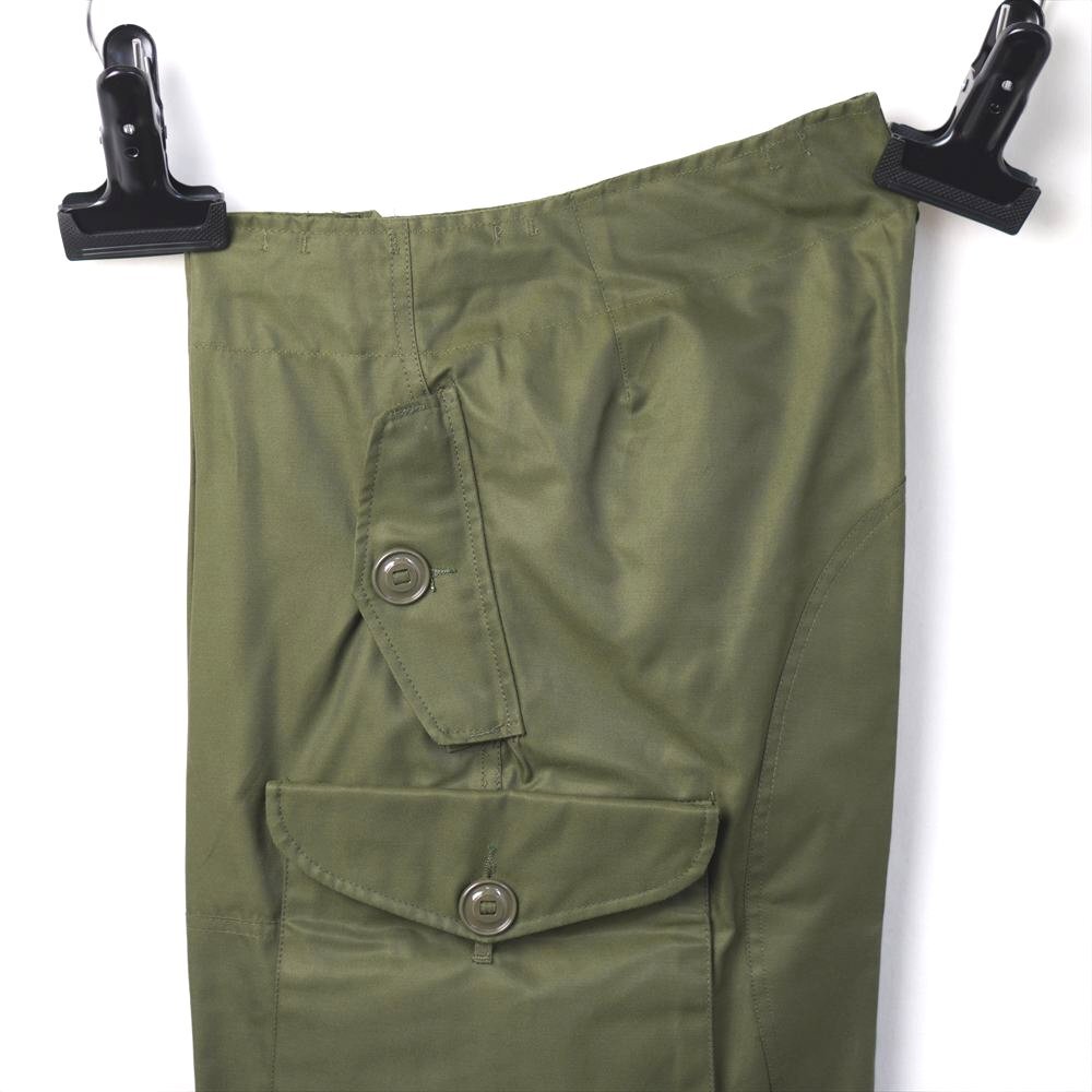 80s 1989 ビンテージ ミリタリー カナダ軍 カーゴパンツ ナイロン オリーブ デッドストック