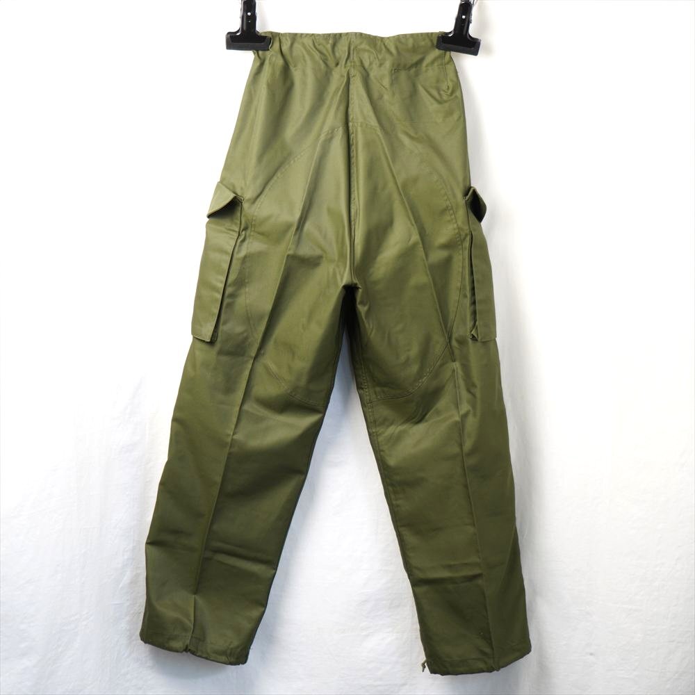80s 1989 ビンテージ ミリタリー カナダ軍 カーゴパンツ ナイロン オリーブ デッドストック
