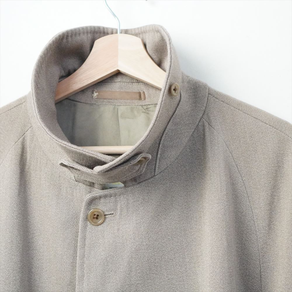 70s ビンテージ Aquascutum アクアスキュータム バルマカーンコート ステンカラーコート ウール イギリス制