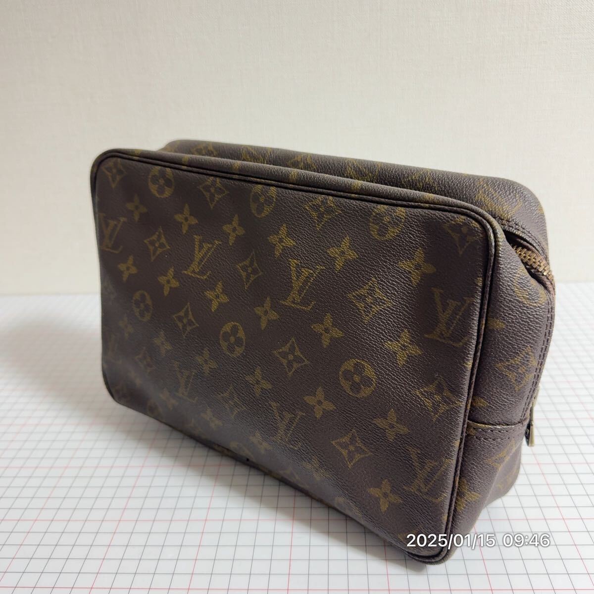 1000円〜　美品　 LOUIS VUITTON モノグラム トゥルーストワレット　 ポーチ セカンドバッグ クラッチバッグ