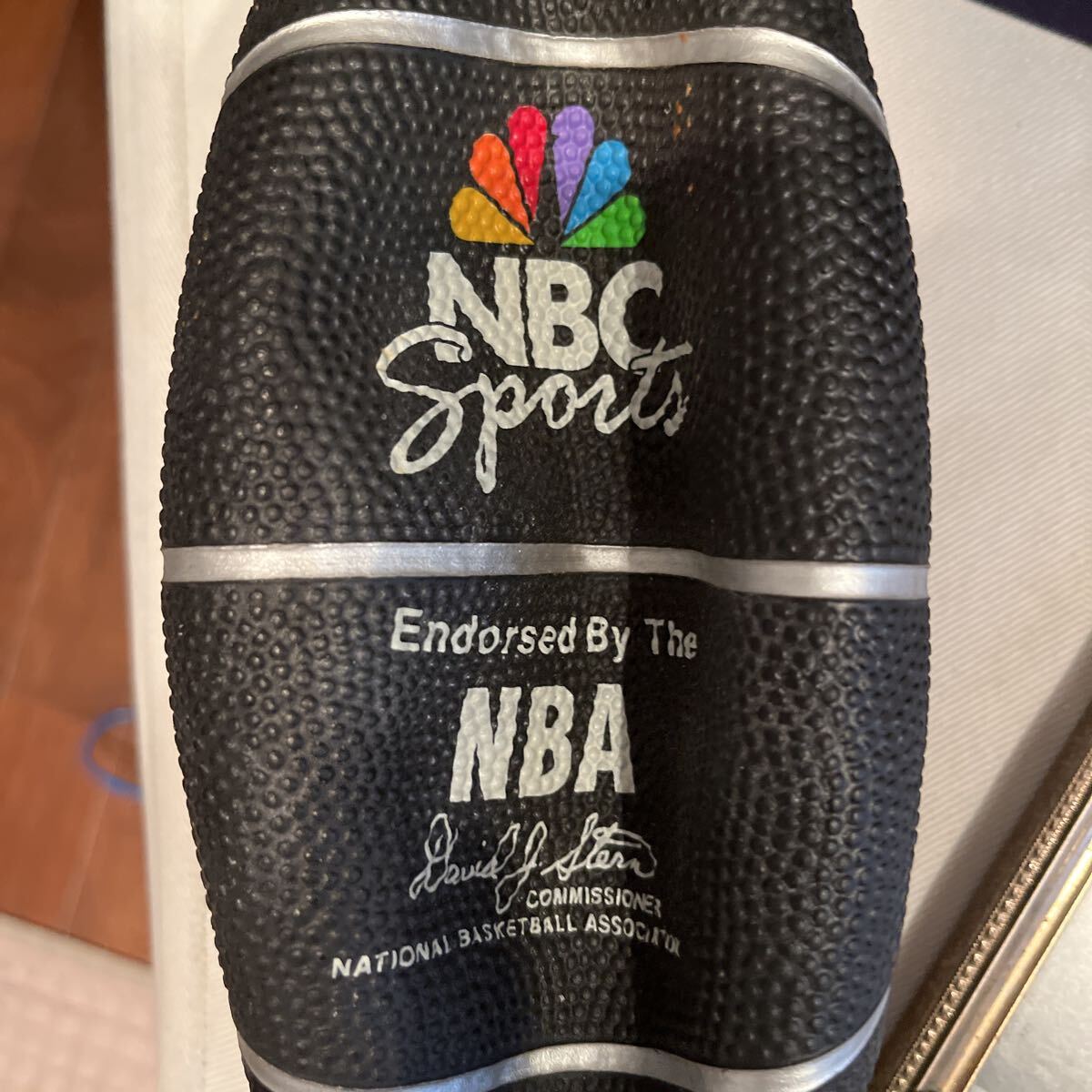 ビンテージ・80〜90s NBAコマーシャルバスケットボール　スポルティングブランド　送料無料　デッドストック新品　インタレスティング