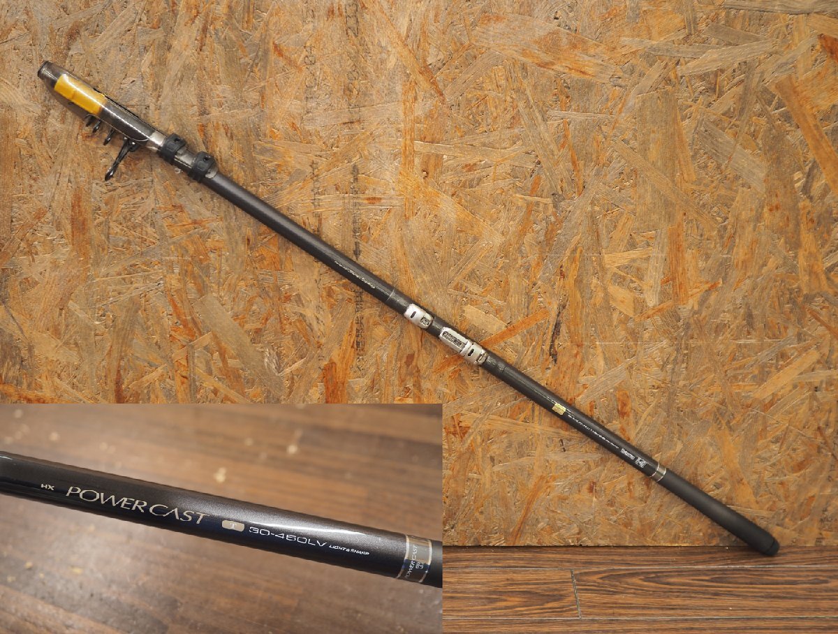 【クーポン対象外】 DAIWA ダイワ HX パワーキャストT 30-450LV 振出竿 投げ竿 全長 4.5m 仕舞 103cm 5本継 遠投・ブッコミ向け 海釣り ダイワ