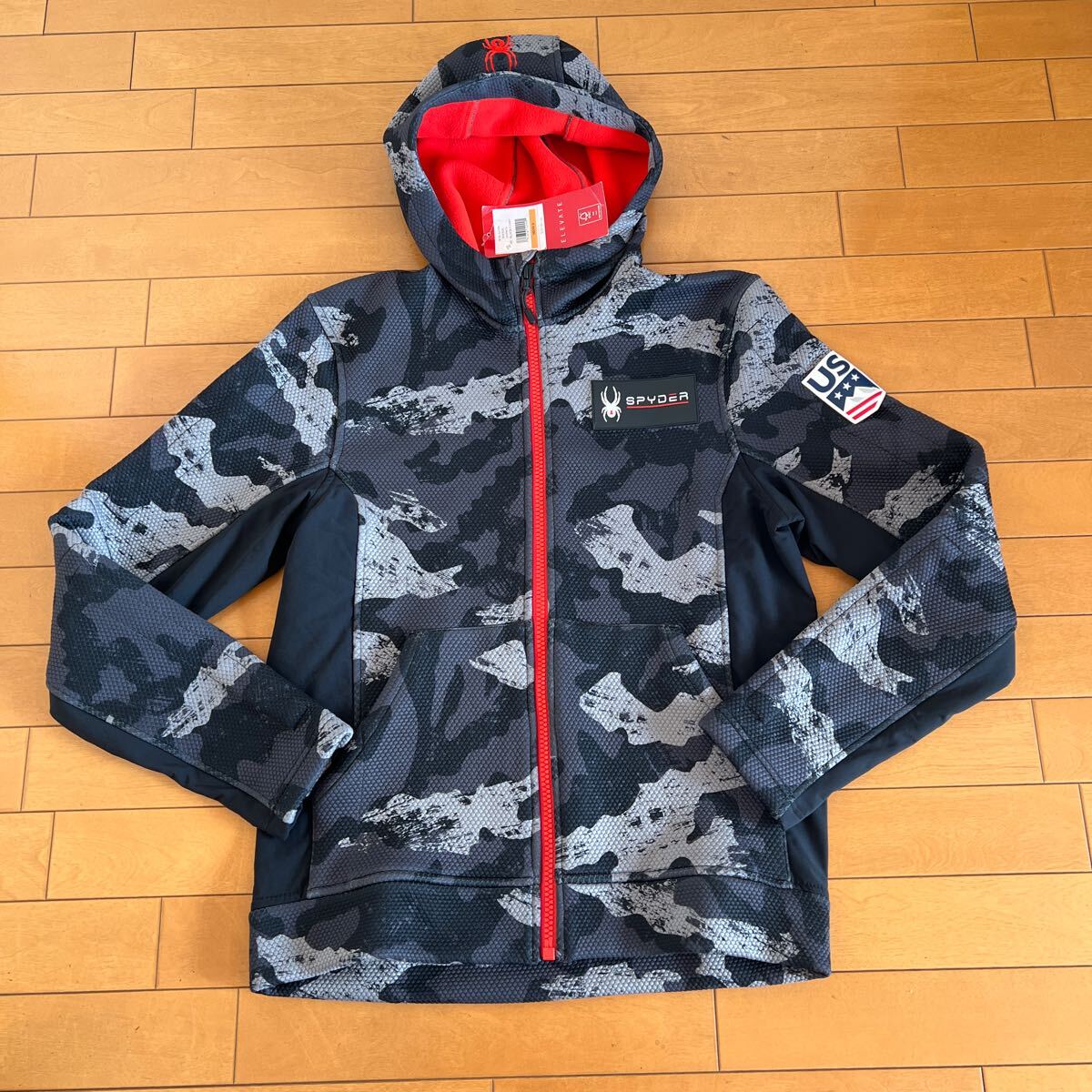 SPYDER USST SLALOM HOODIE USサイズS 新品