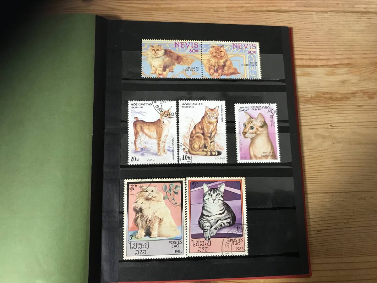 ネコ切手52枚book