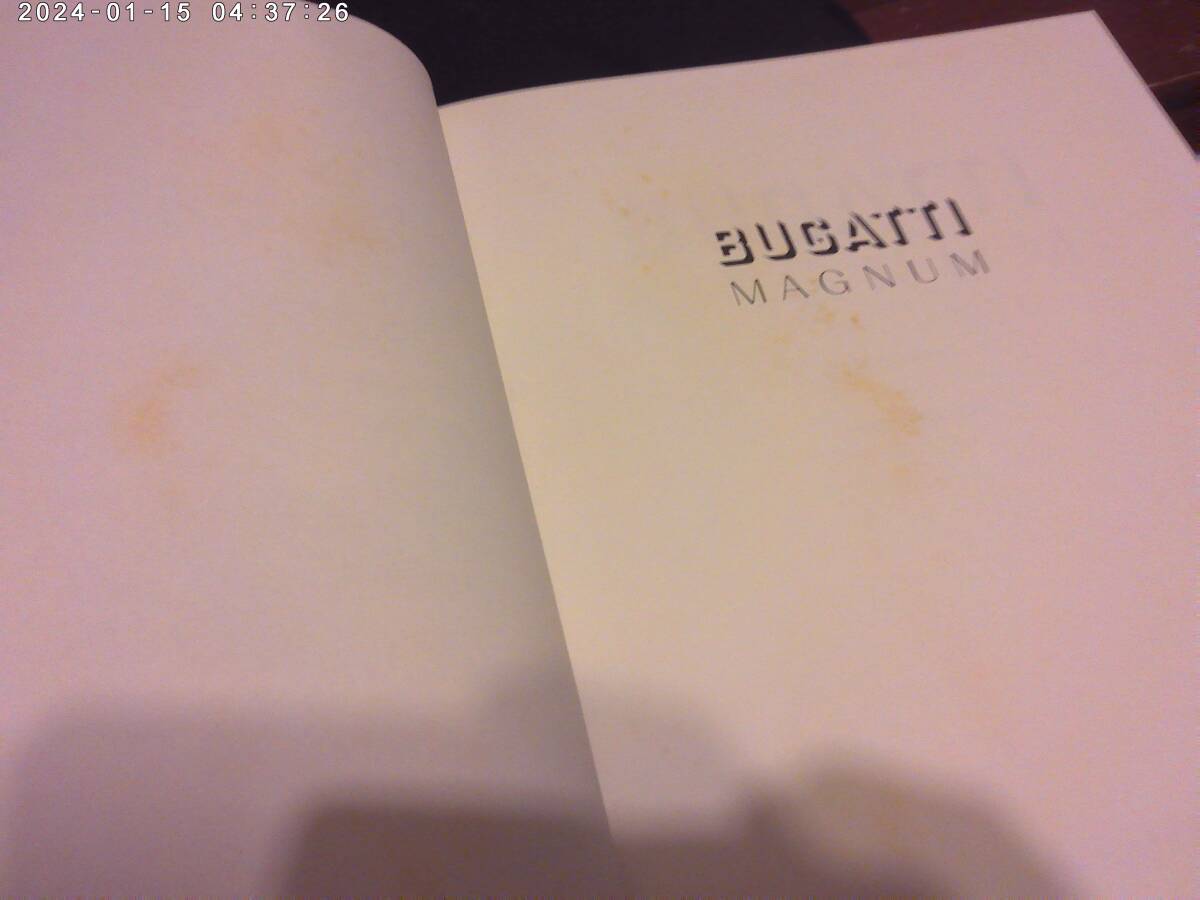 6120円 Bugatti Magnum ブガッティ・マグナム 英語版 - 車種別解説書 6120円 Bugatti Magnum ブガッティ・マグナム 英語版 - 車種別解説書