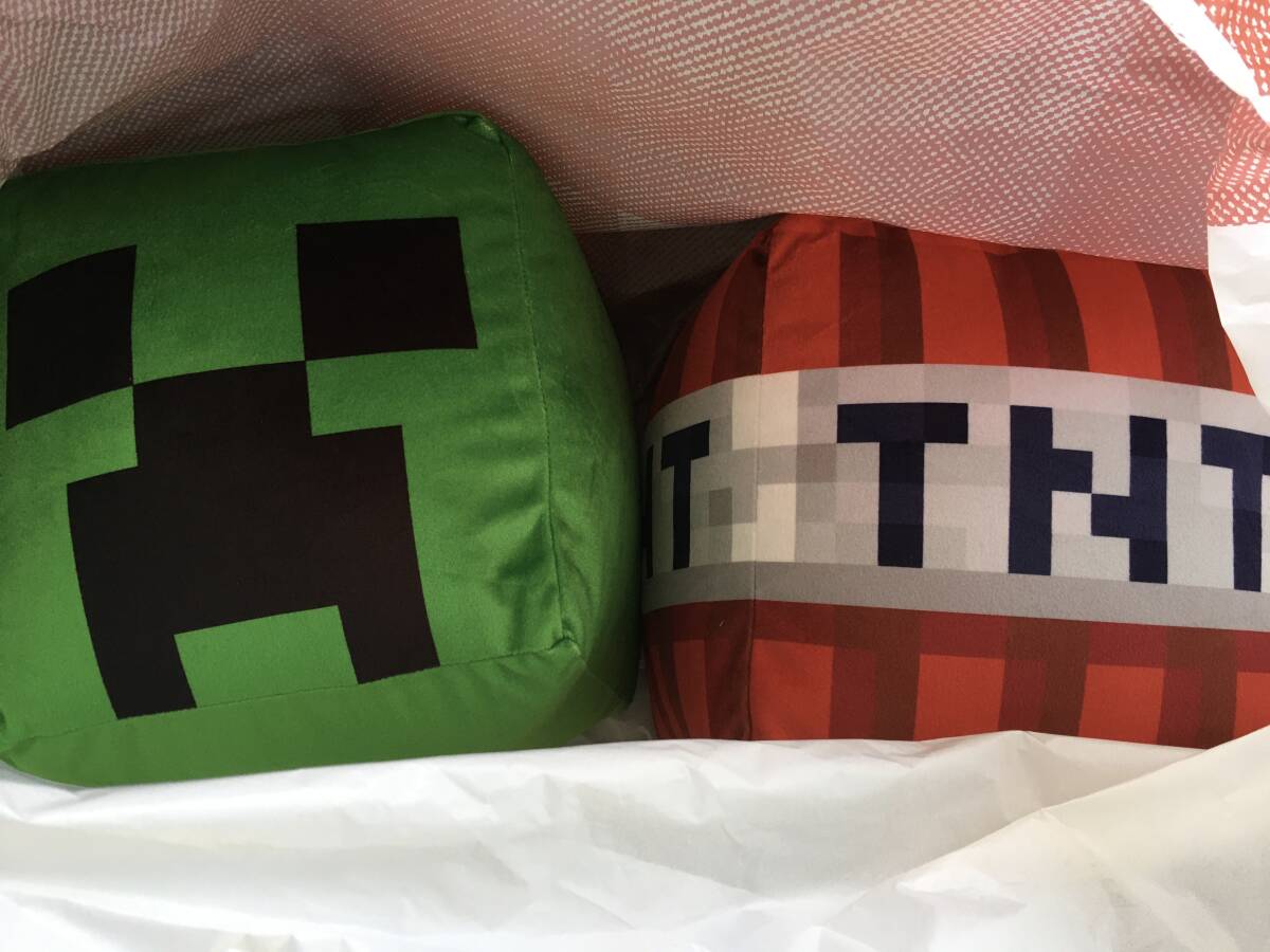 ☆マインクラフト しまむら クッション2個セット未使用品☆