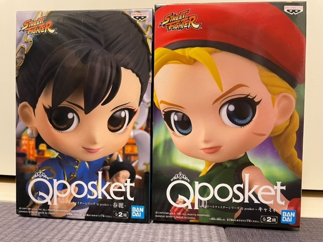 ☆Qposket ストリートファイターシリーズ『春麗＆キャミィ』2体セット未開封品☆
